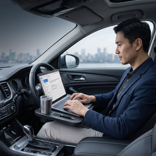 2-in-1 CoolPark DriveDesk Pro